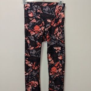 Lululemon Paint Storm Espresso Hightimes Leggings